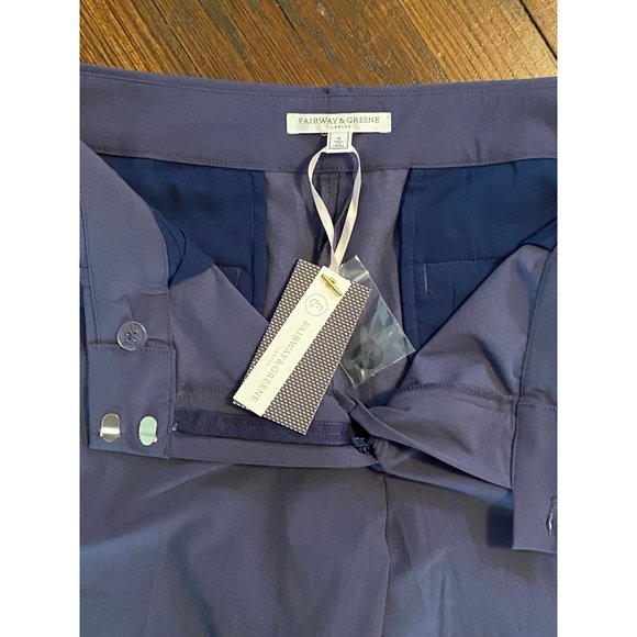 NWT Fairway & Greene Ladies Megan Golf Short- Twilight- Size 8 - Picture 6 of 6